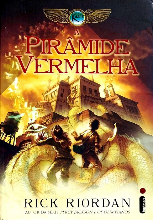 Livro a Pirâmide Vermelha - as Crônicas dos Kane 1 Autor Riordan, Rick (2016) [seminovo]