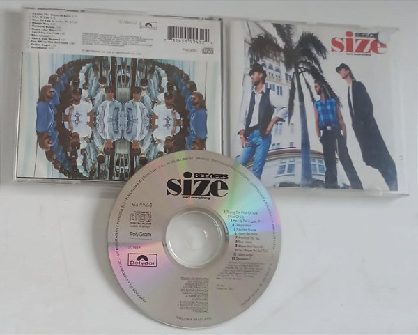 Cd Size Isn''t Everything Interprete Bee Gees (1993) [usado]