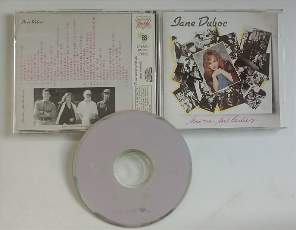Cd Movie Melodies Interprete Jane Duboc (1992) [seminovo]