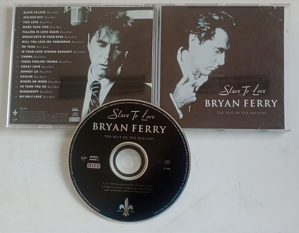 Cd Slave To Love - Best Of The Ballads Interprete Bryan Ferry (2000) [usado]