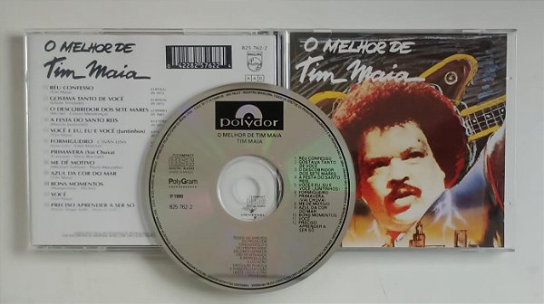 Cd o Melhor de Tim Maia Interprete Tim Maia (1989) [usado]