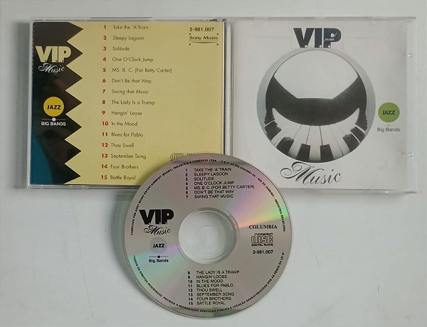 Cd Jazz Big Bands Interprete Váriois Artistas [usado]