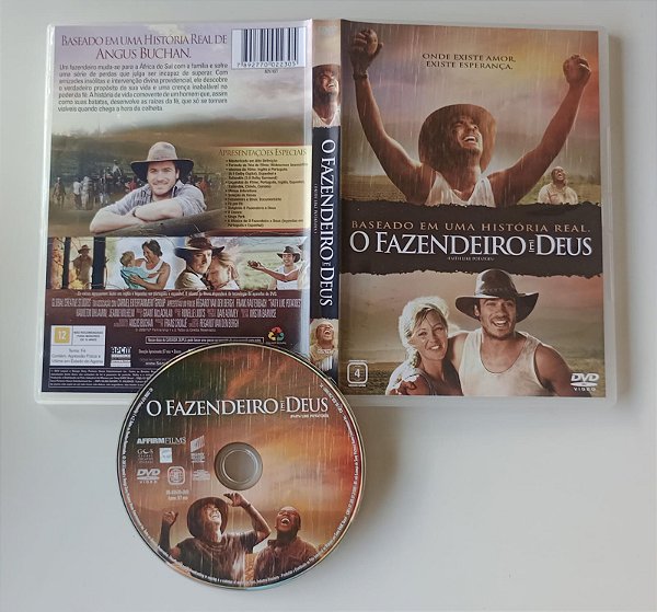 Dvd o Fazendeiro e Deus Editora Regardtvan Den Bergh [seminovo]