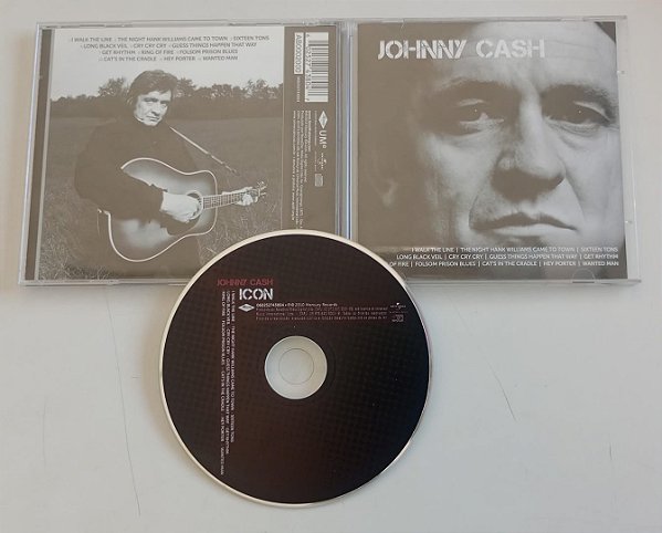 Cd Icon [coletânea] Johnny Cash Interprete Johnny Cash (2010) [usado]
