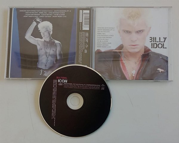 Cd Icon [coletânea] Billy Idol Interprete Billy Idol (2013) [seminovo]