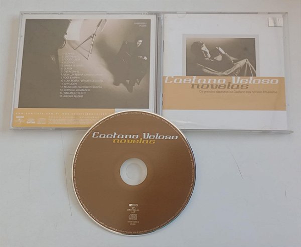 Cd Novelas Interprete Caetano Veloso (2002) [usado]
