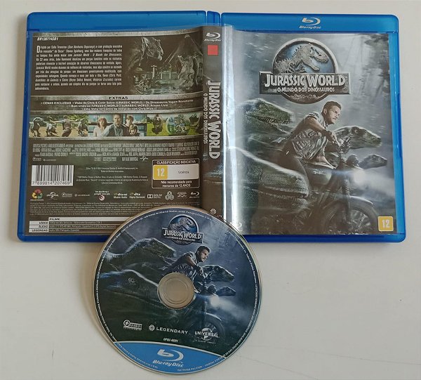 Dvd [blu-ray] Jurassic World Editora Colin Trevorrow [usado]