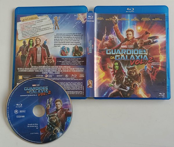 Dvd [blu-ray] Guardiões da Galáxia Vol. 2 Editora James Gunn [usado]