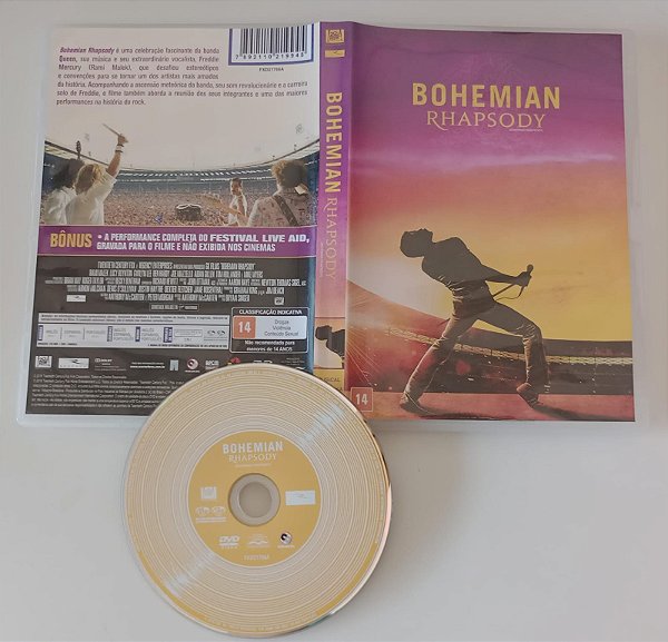 Dvd Queen - Bohemian Rhapsody [filme] Editora Bryan Singer [seminovo]
