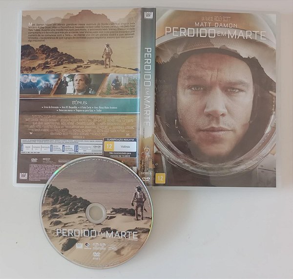 Dvd Perdido em Marte Editora Ridley Scott [seminovo]