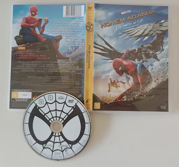 Dvd Homem-aranha: de Volta ao Lar Editora Jon Watts [usado]