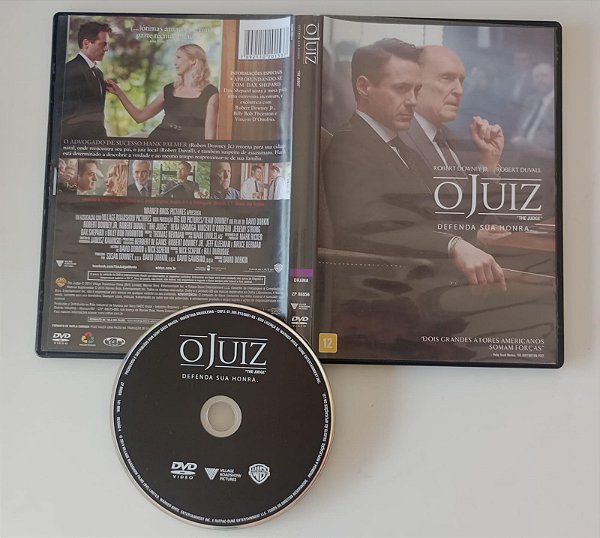 Dvd o Juiz Editora David Dobkin [seminovo]