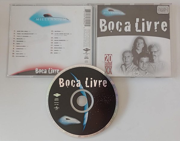 Cd Millennium [coletânea] Interprete Boca Livre (1999) [usado]