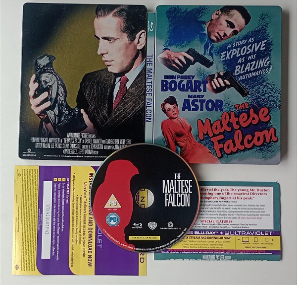 Dvd [blu-ray] The Maltese Falcon (falcão Maltês) Editora John Huston [seminovo]
