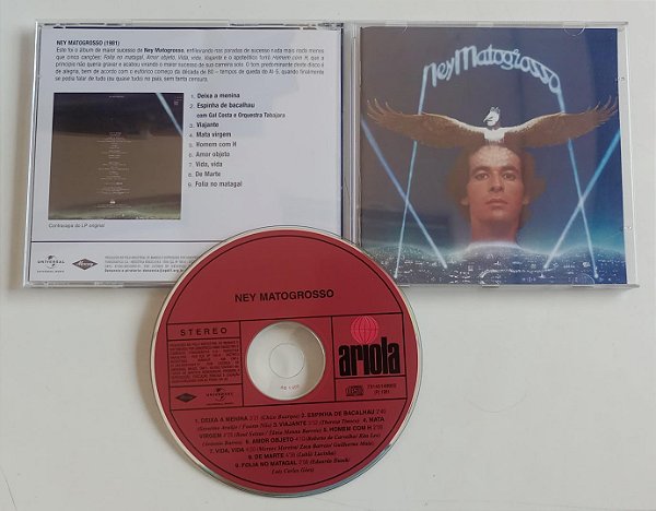 Cd Ney Matogrosso [álbum 1981] Interprete Ney Matogrosso [seminovo]