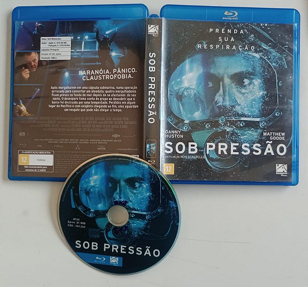 Dvd [blu-ray] sob Pressão Editora Ron Scalpello [usado]