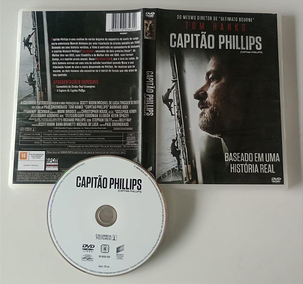 Dvd Capitão Phillips Editora Paul Greengrass [seminovo]