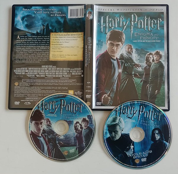 Dvd Harry Potter e o Enigma do Príncipe [2 Discos] Editora David Yates [usado]