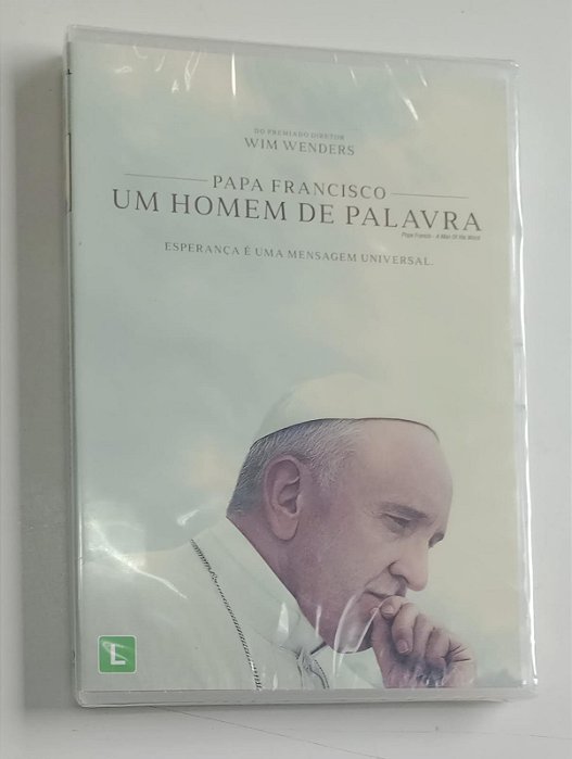 Dvd Papa Francisco: um Homem de Palavra Editora Wim Wenders [novo]