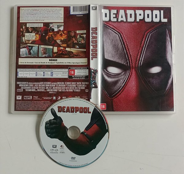 Dvd Deadpool Editora Tim Miller [seminovo]