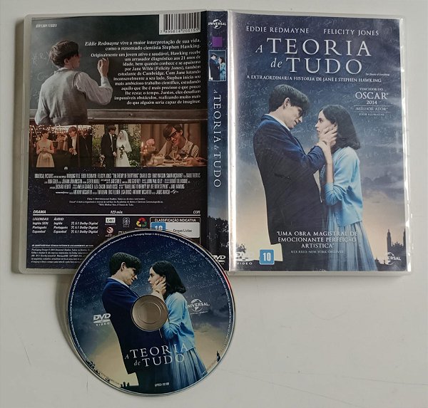 Dvd a Teoria de Tudo Editora James Marsh [seminovo]