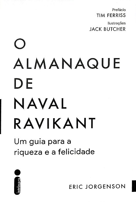 Livro Almanaque de Naval Ravikant Autor Jorgenson, Eric (2023) [seminovo]