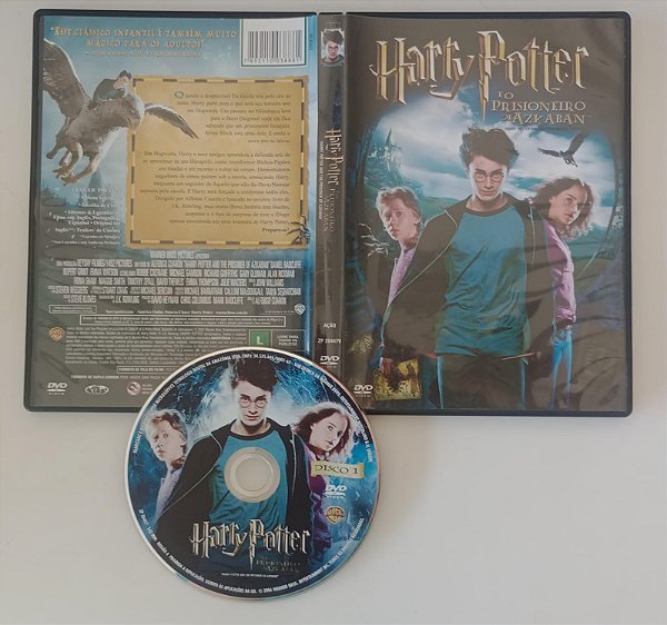Dvd Harry Potter e o Prisioneiro de Azkaban Editora Alfonso Cuaron [seminovo]