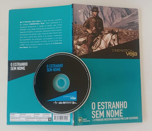 Dvd o Estranho sem Nome - Coleção Abril Cinemateca Editora Clint Eastwood [usado]