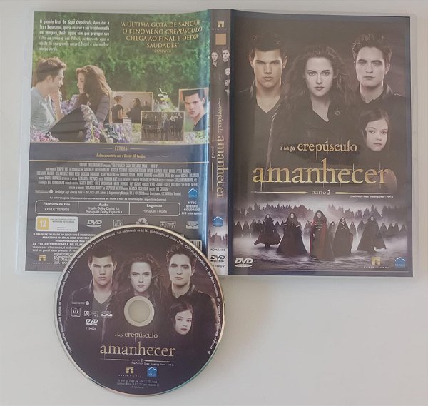 Dvd Crepúsculo - Amanhecer Parte 2 Editora Bill Condon [usado]