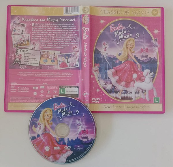 Dvd Barbie - Moda de Magia Editora William Lau [usado]