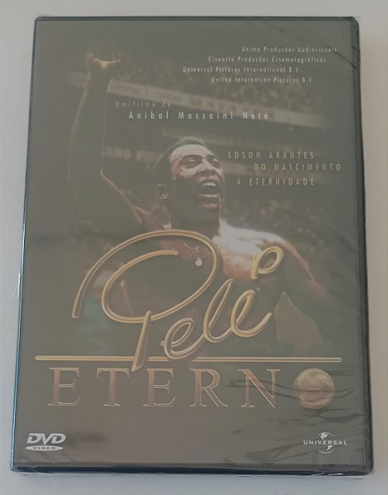 Dvd Pelé Eterno Editora Osmar Muradas [novo]