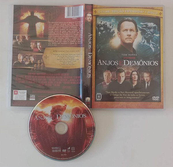 Dvd Anjos e Demônios Editora Ron Howard [usado]