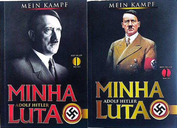 Livro Minha Luta - 2 Volumes Autor Hitler, Adolf [seminovo]