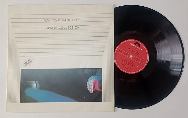 Disco de Vinil Private Collection [lp 1983] Interprete Jon And Vangelis (1983) [usado]
