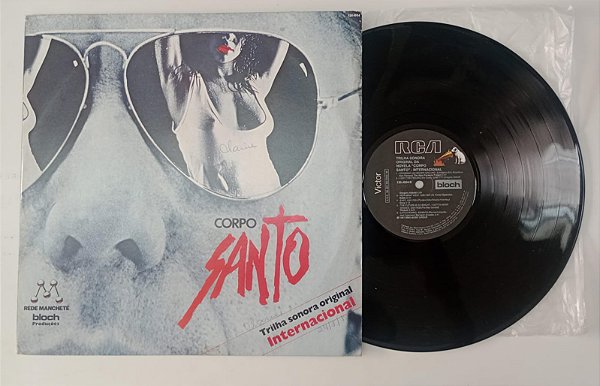 Disco de Vinil Corpo Santo [trilha Internacional 1987] Interprete Vários Artistas (1987) [usado]