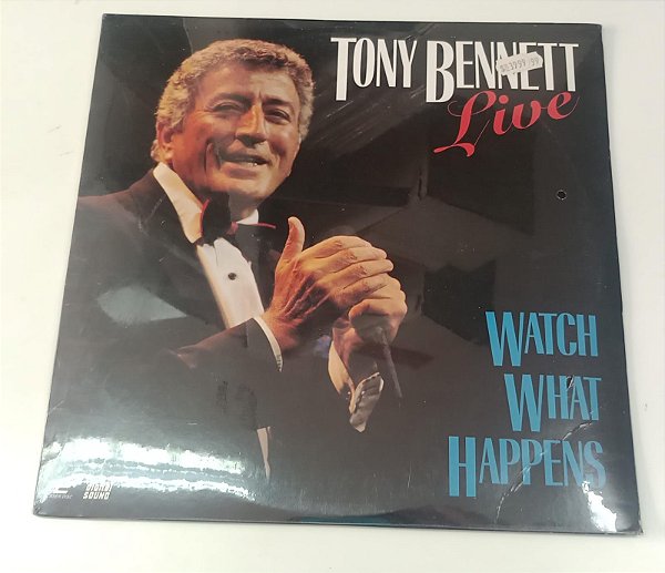 Disco de Vinil [laserdisc] Watch What Happens Interprete Tony Bennett (1991) [novo]