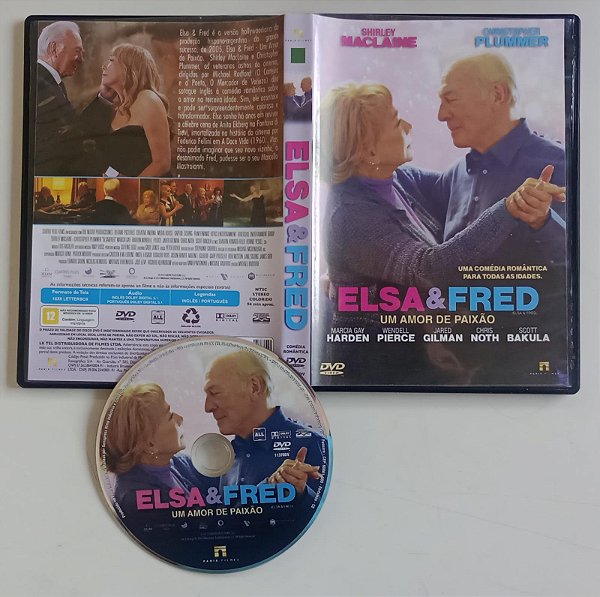 Dvd Elsa e Fred - um Amor de Paixão Editora Micahel Radford [usado]