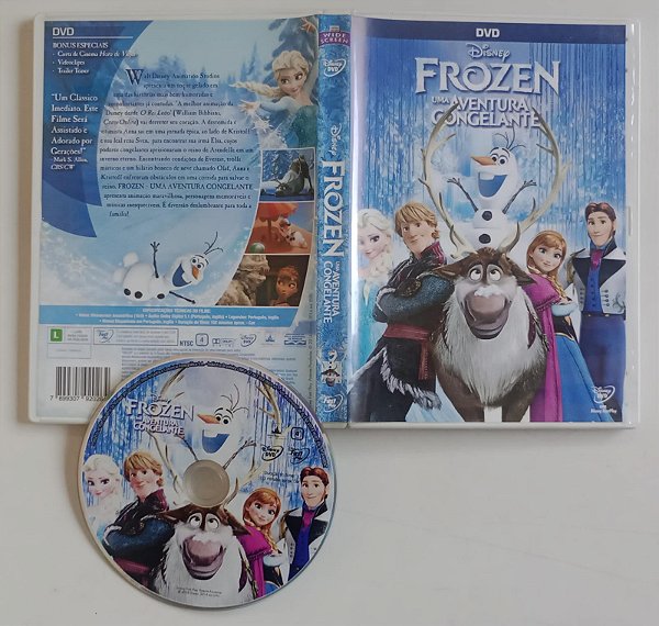 Dvd Frozen - Uma Aventura Congelante Editora [usado]