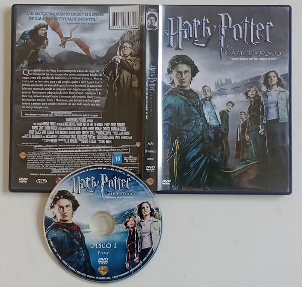 Dvd Harry Potter e o Cálice de Fogo Editora Mike Newell [usado]