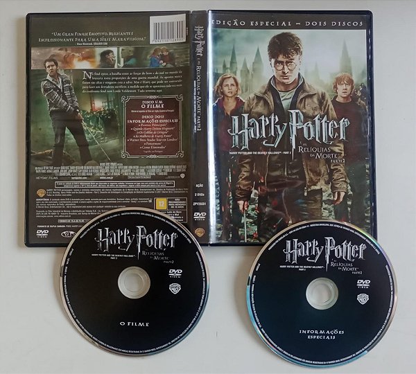 Dvd Harry Potter e as Relíquias da Morte Parte 2 [2 Dvds] Editora David Yates [usado]