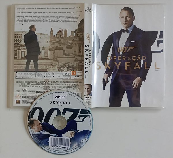 Dvd 007 Operação Skyfall Editora Sam Mendes [usado]