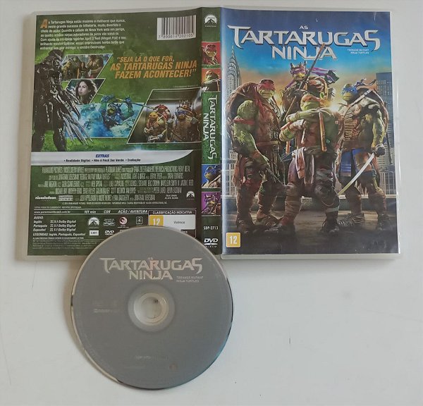Dvd as Tartarugas Ninja Editora Jonathan Liebesman [usado]
