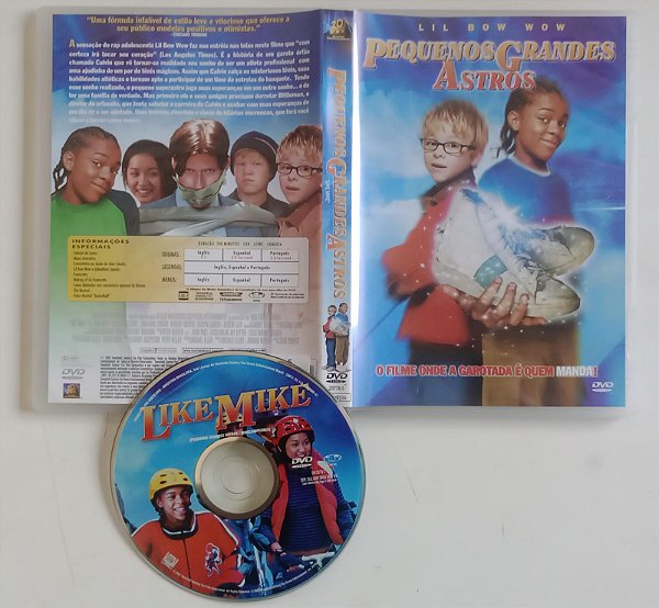 Dvd Pequenos Grandes Astros Editora John Schultz [seminovo]