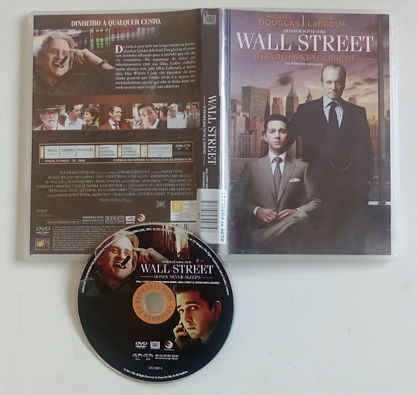 Dvd Wall Street - o Dinheiro Nunca Dorme Editora Oliver Stone [usado]