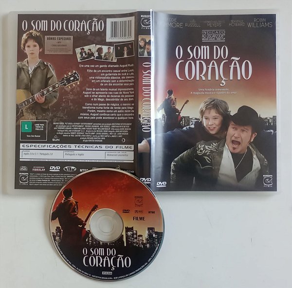 Dvd o Som do Coração Editora Kirsten Sheridan [seminovo]