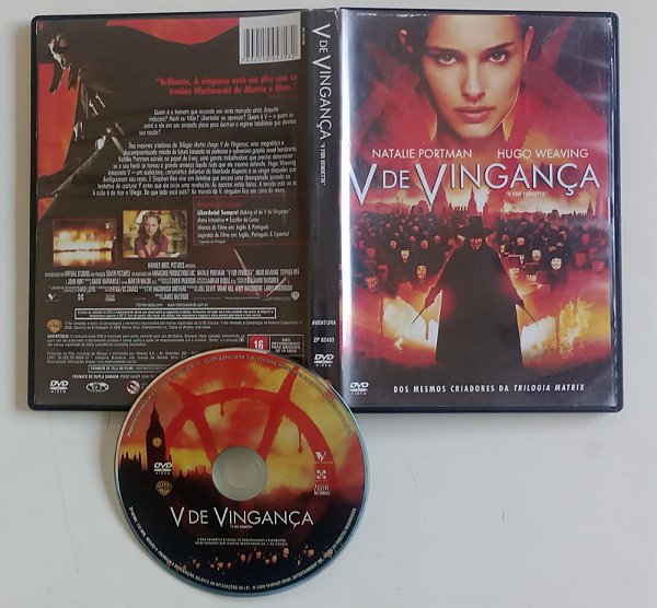 Dvd V de Vingança Editora James Mcteigue [usado]