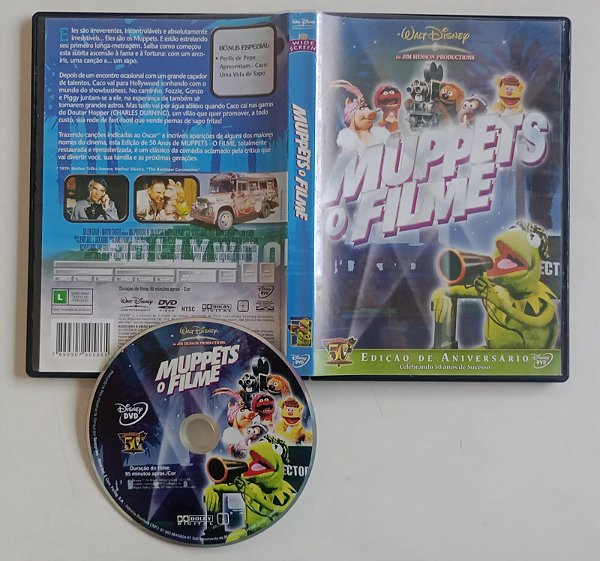Dvd Muppets - o Filme Editora James Frawley [usado]