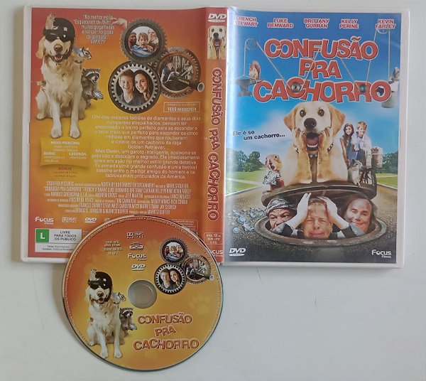 Dvd Confusão Pra Cachorro Editora Mark Stouffer [usado]