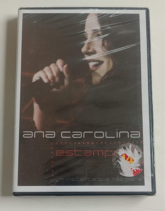 Dvd Ana Carolina - Estampado Editora Monique Gardenberg [novo]