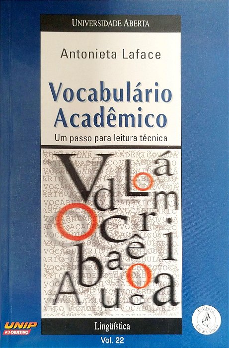 Livro Vocabulário Acadêmico Autor Laface, Antonieta (1997) [usado]